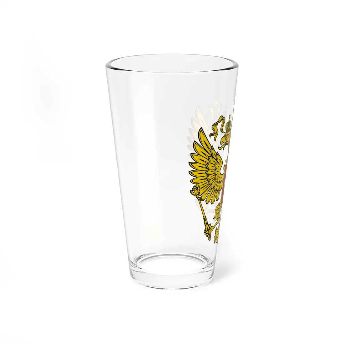 Coat of Arms of the Russian Federation 2 (Russia) (Coat of Arms) Pint Glass 16oz - Go Mug Yourself