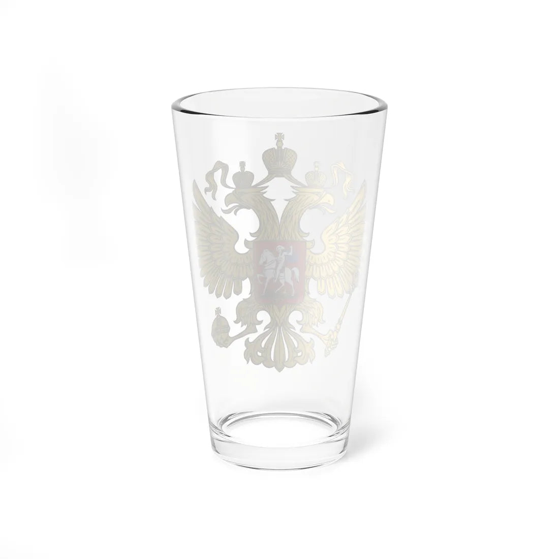 Coat of Arms of the Russian Federation 2 (Russia) (Coat of Arms) Pint Glass 16oz - Go Mug Yourself