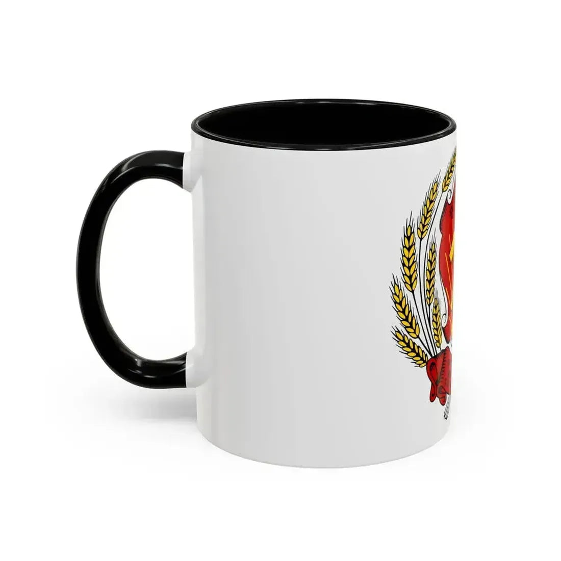 Coat of arms of the Russian Soviet Federative Socialist Republic (1920-1954) - Accent Coffee Mug - Go Mug Yourself