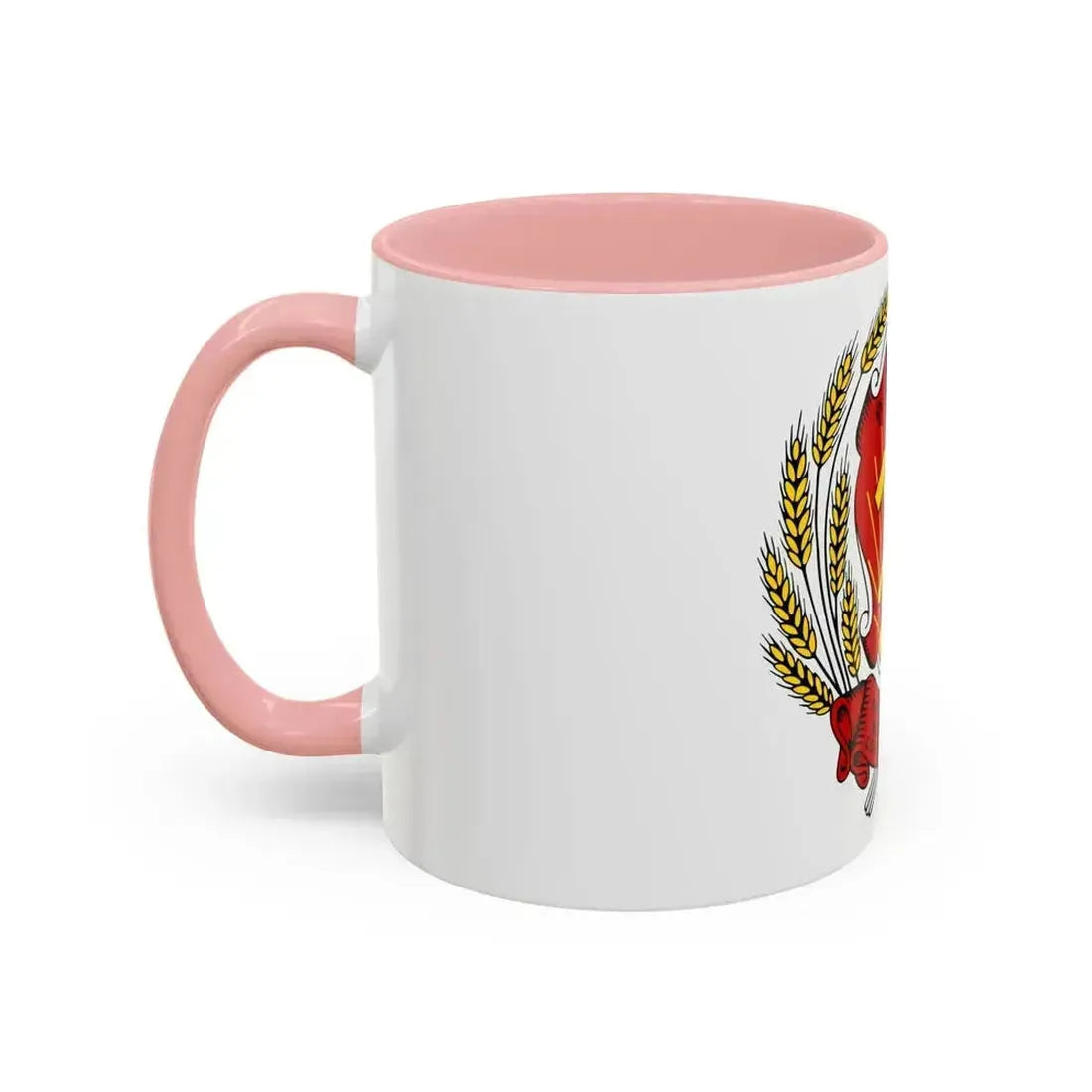 Coat of arms of the Russian Soviet Federative Socialist Republic (1920-1954) - Accent Coffee Mug - Go Mug Yourself