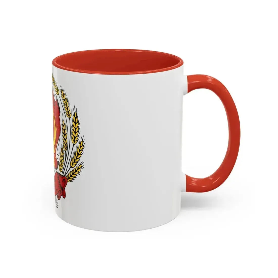 Coat of arms of the Russian Soviet Federative Socialist Republic (1920-1954) - Accent Coffee Mug - Go Mug Yourself