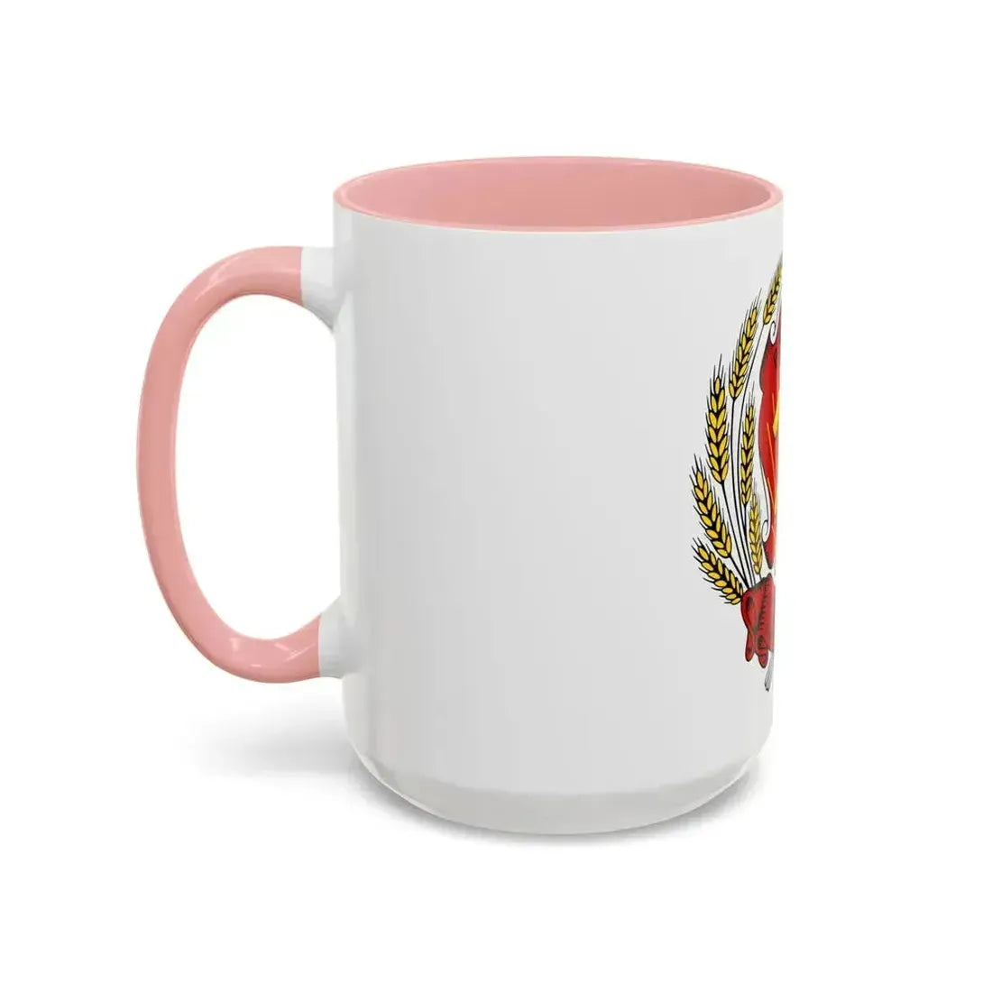 Coat of arms of the Russian Soviet Federative Socialist Republic (1920-1954) - Accent Coffee Mug - Go Mug Yourself
