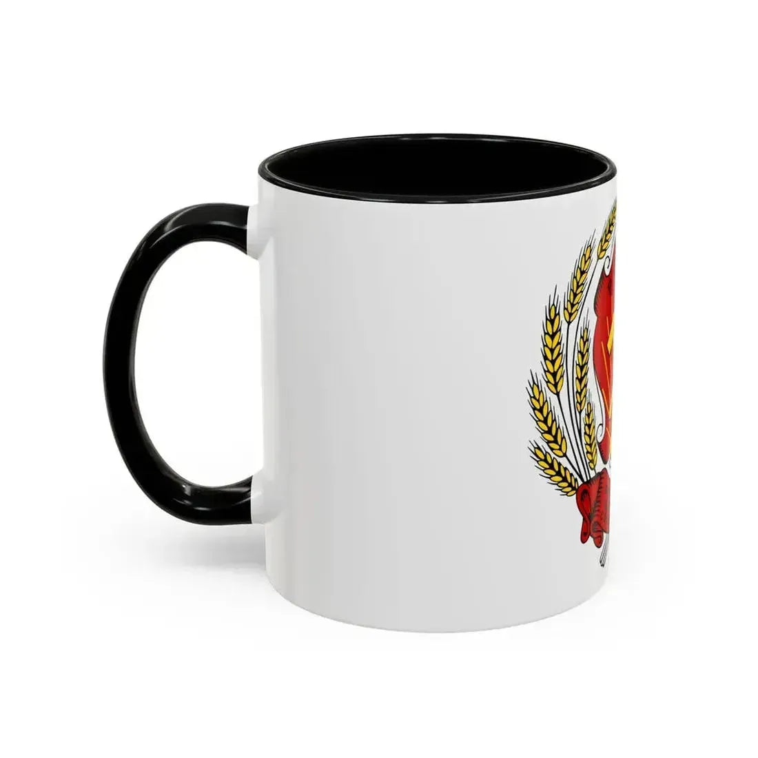 Coat of arms of the Russian Soviet Federative Socialist Republic (1954-1978) - Accent Coffee Mug - Go Mug Yourself