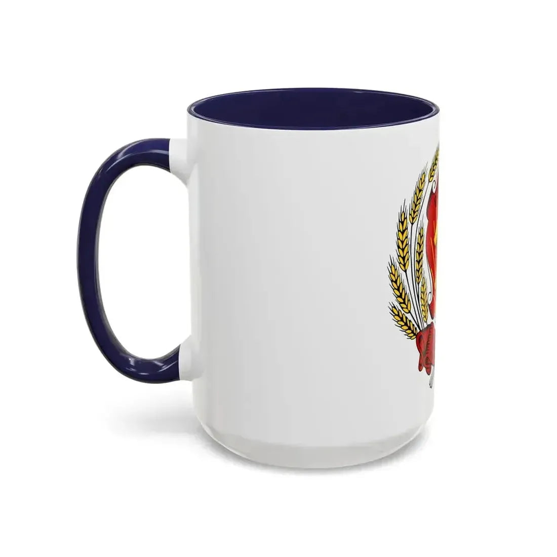 Coat of arms of the Russian Soviet Federative Socialist Republic (1954-1978) - Accent Coffee Mug - Go Mug Yourself
