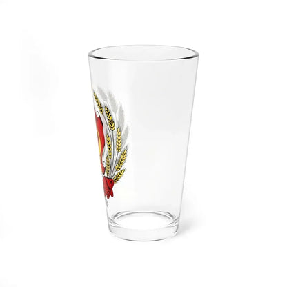 Coat of arms of the Russian Soviet Federative Socialist Republic - Pint Glass 16oz - Go Mug Yourself