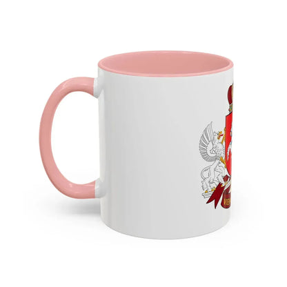 Coat of arms of the Seimas of Lithuania - Accent Coffee Mug - Go Mug Yourself