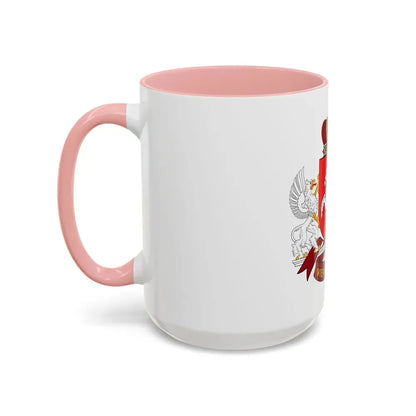 Coat of arms of the Seimas of Lithuania - Accent Coffee Mug - Go Mug Yourself