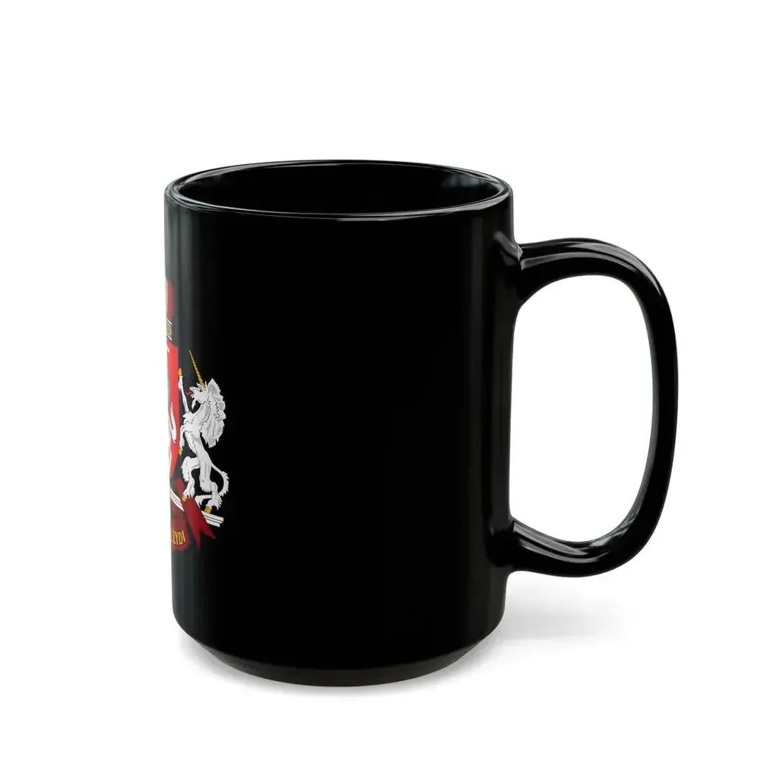 Coat of arms of the Seimas of Lithuania - Black Coffee Mug - Go Mug Yourself