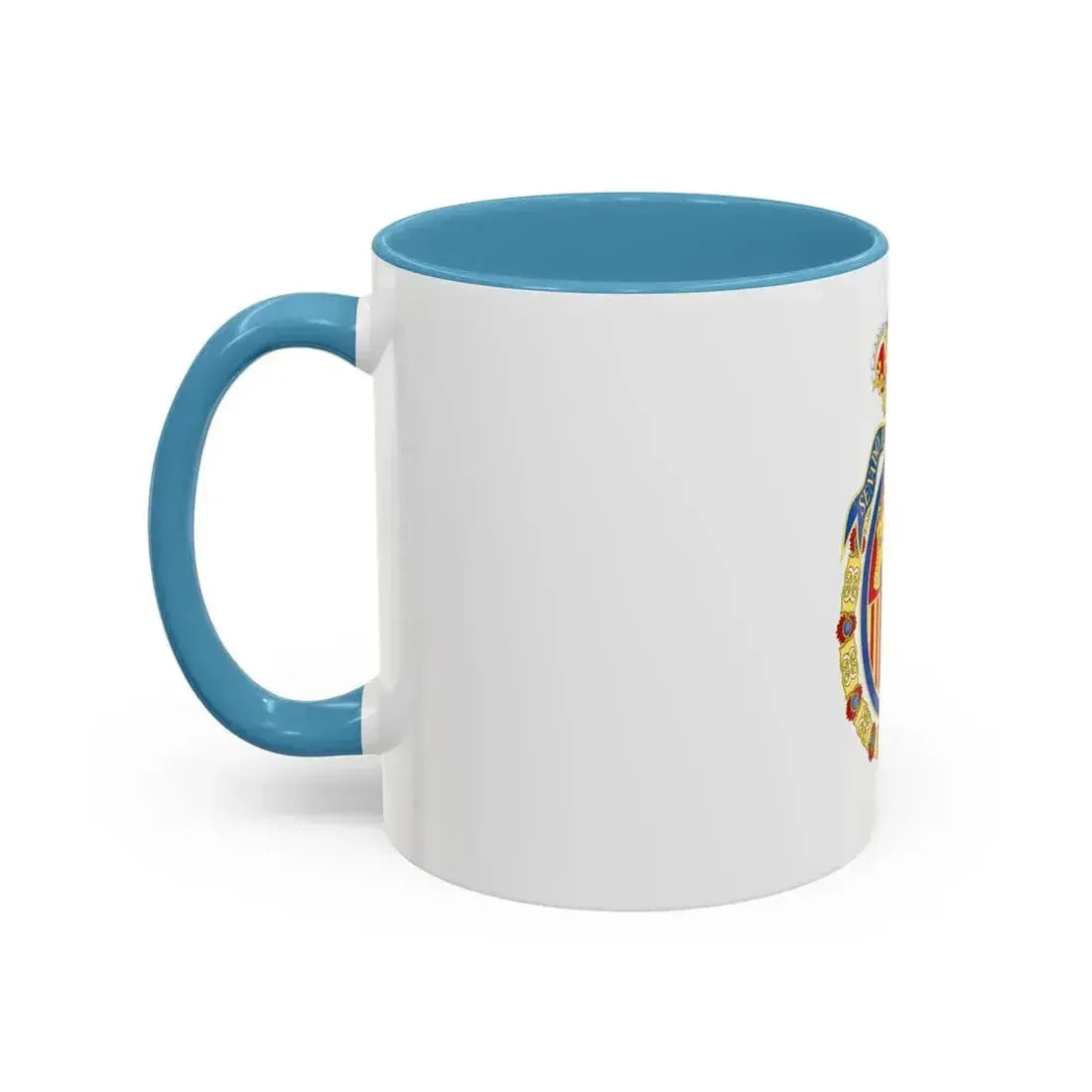 Coat of Arms of the Senate of Spain - Accent Coffee Mug - Go Mug Yourself