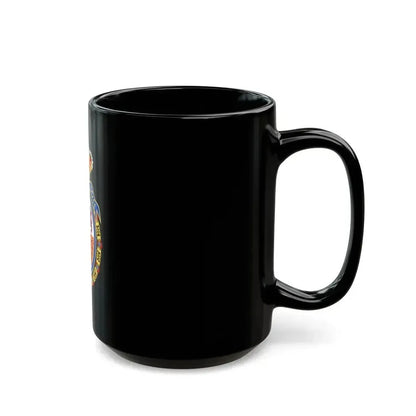 Coat of Arms of the Senate of Spain - Black Coffee Mug - Go Mug Yourself