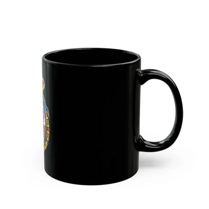 Coat of Arms of the Senate of Spain - Black Coffee Mug - Go Mug Yourself
