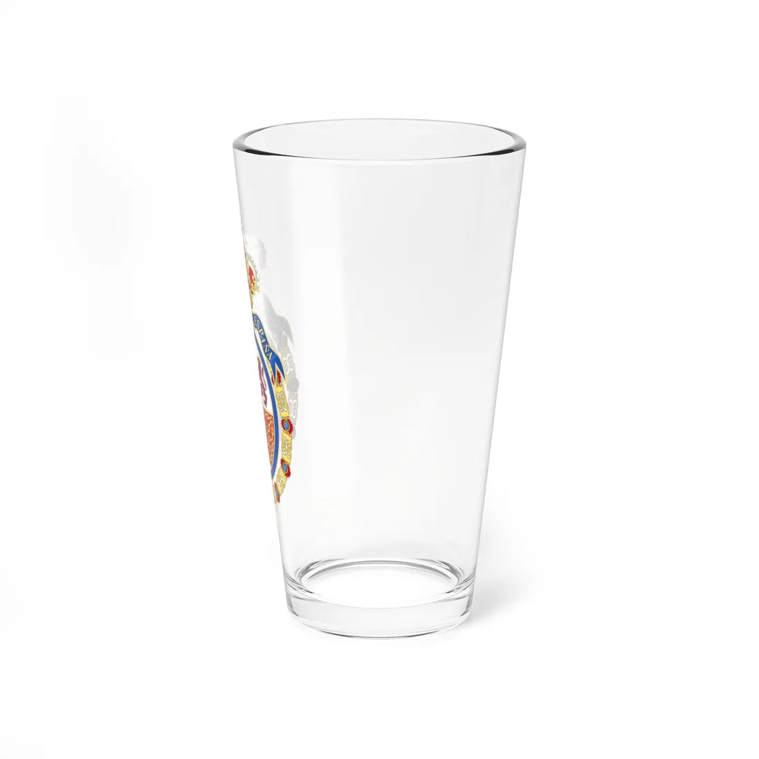 Coat of Arms of the Senate of Spain (Spain) (Coat of Arms) Pint Glass 16oz - Go Mug Yourself