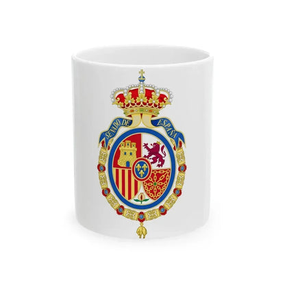 Coat of Arms of the Senate of Spain - White Coffee Mug 11oz - Go Mug Yourself
