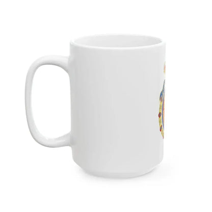 Coat of Arms of the Senate of Spain - White Coffee Mug - Go Mug Yourself