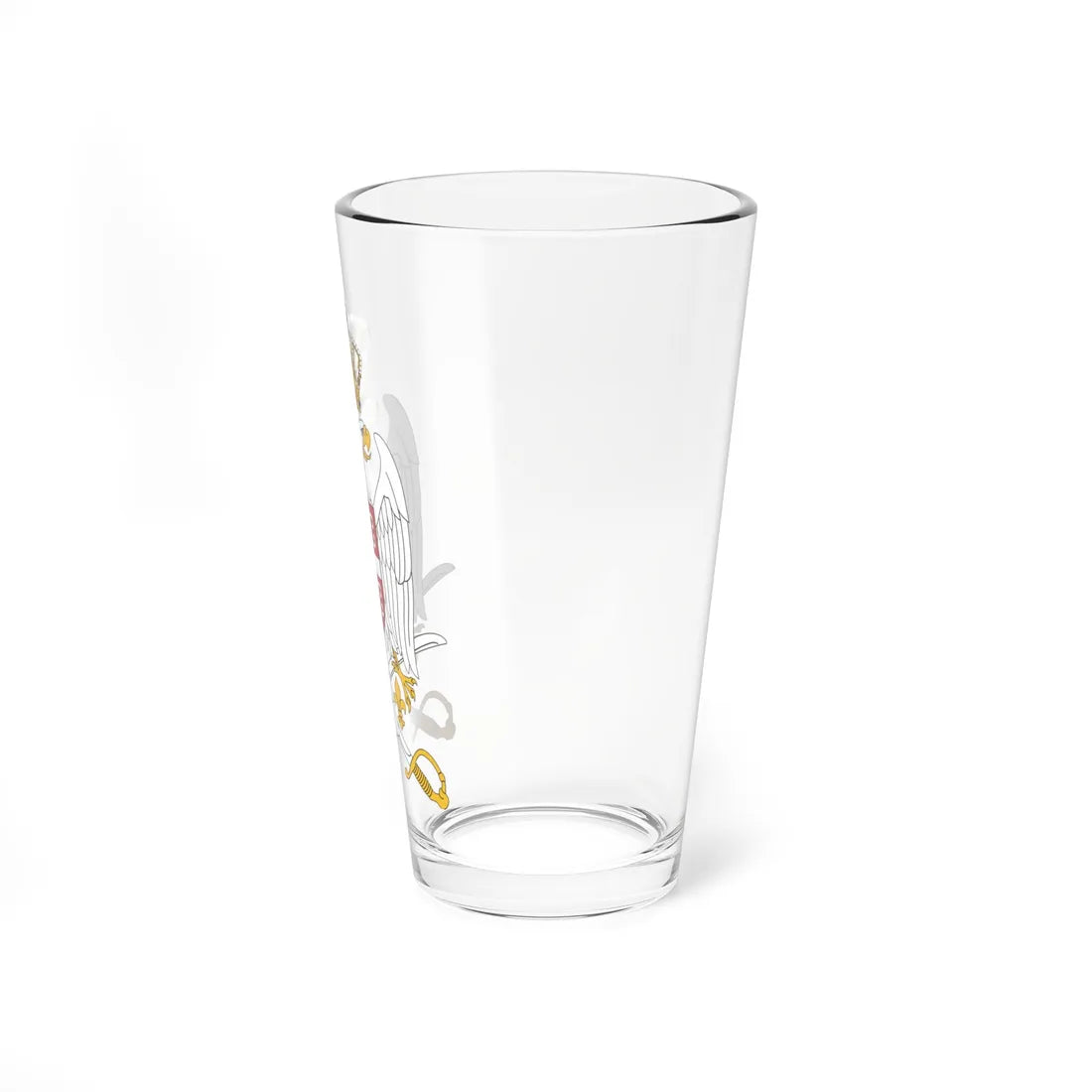Coat of arms of the Serbian Armed Forces (Serbia) (Coat of Arms) Pint Glass 16oz - Go Mug Yourself