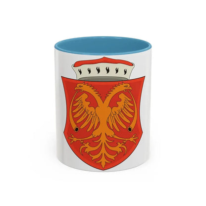 Coat of arms of the Serbian Despotate - Accent Coffee Mug 11oz Light Blue - Go Mug Yourself