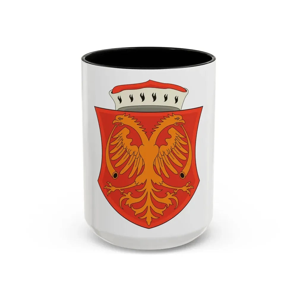Coat of arms of the Serbian Despotate - Accent Coffee Mug 15oz Black - Go Mug Yourself