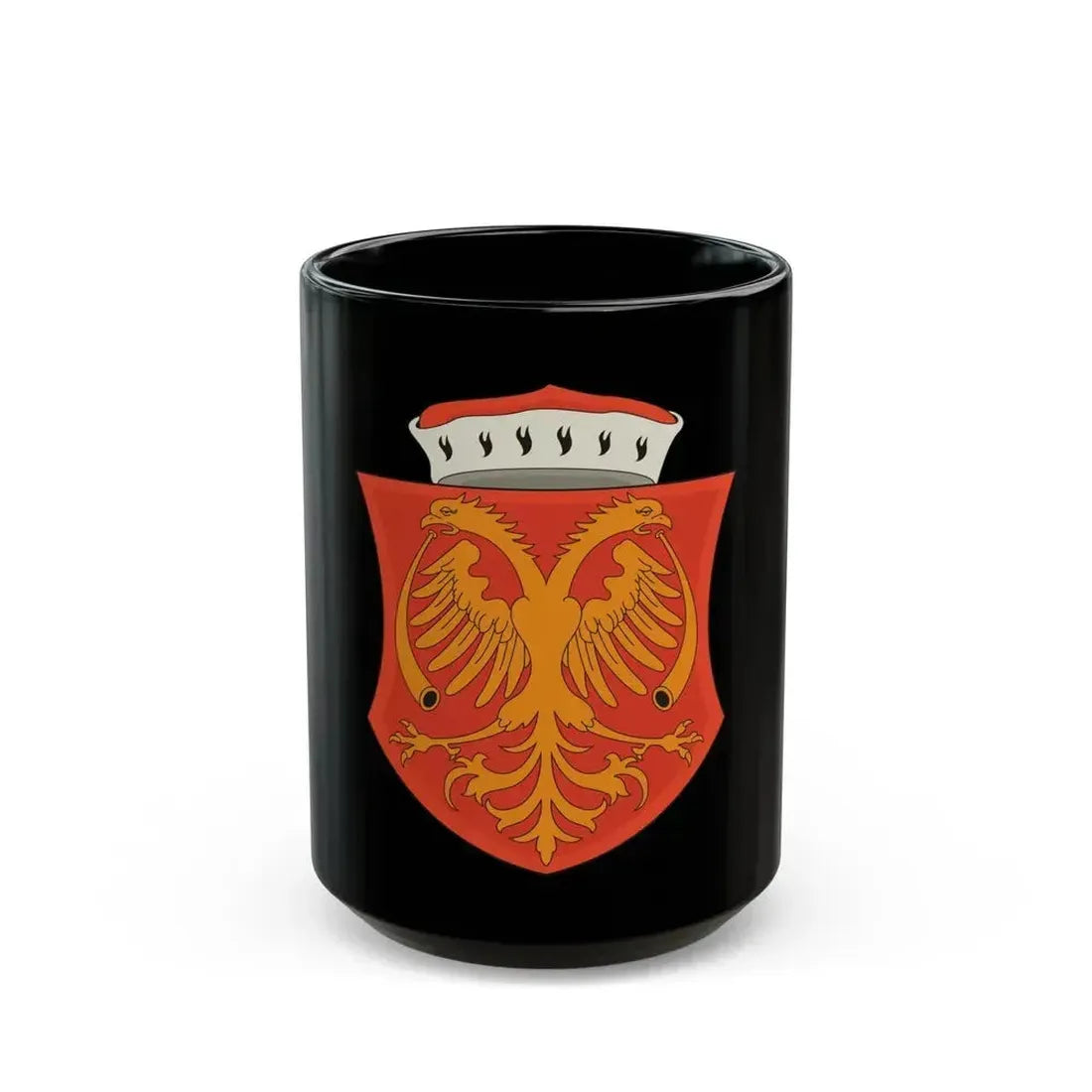 Coat of arms of the Serbian Despotate - Black Coffee Mug 15oz - Go Mug Yourself