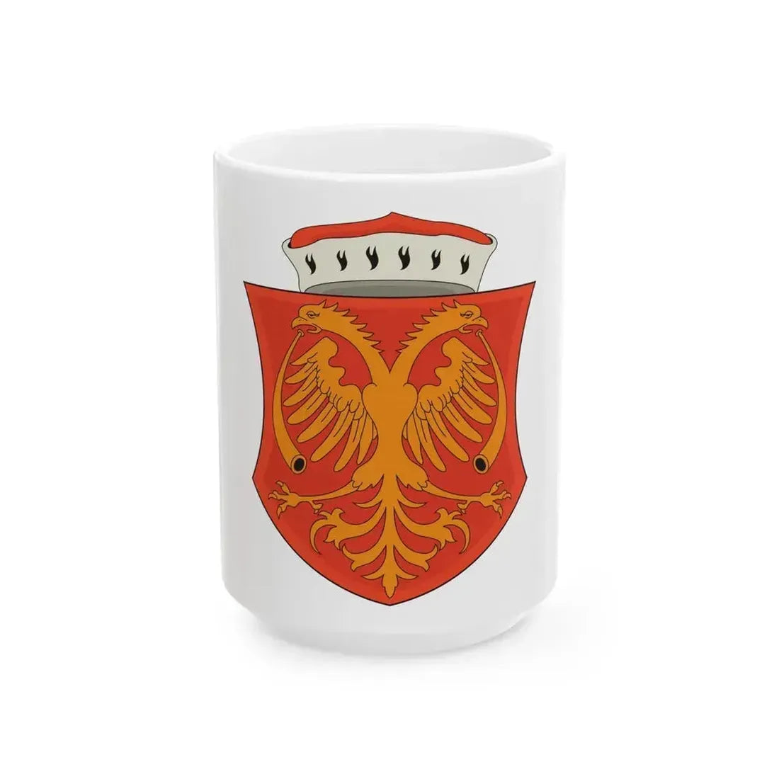 Coat of arms of the Serbian Despotate - White Coffee Mug 15oz - Go Mug Yourself