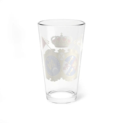 Coat of Arms of the Shrine of Covadonga (Spain) (Coat of Arms) Pint Glass 16oz - Go Mug Yourself