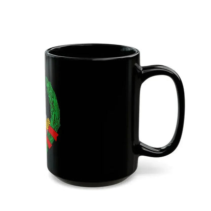 Coat of Arms of the Socialist Republic of Bosnia and Herzegovina - Black Coffee Mug - Go Mug Yourself