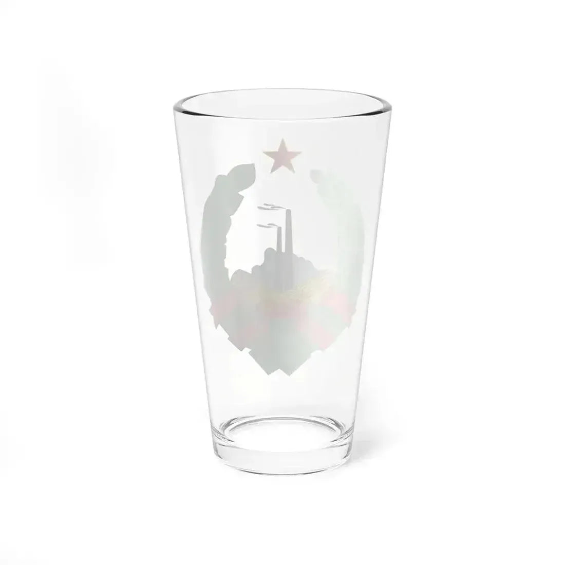Coat of Arms of the Socialist Republic of Bosnia and Herzegovina - Pint Glass 16oz - Go Mug Yourself