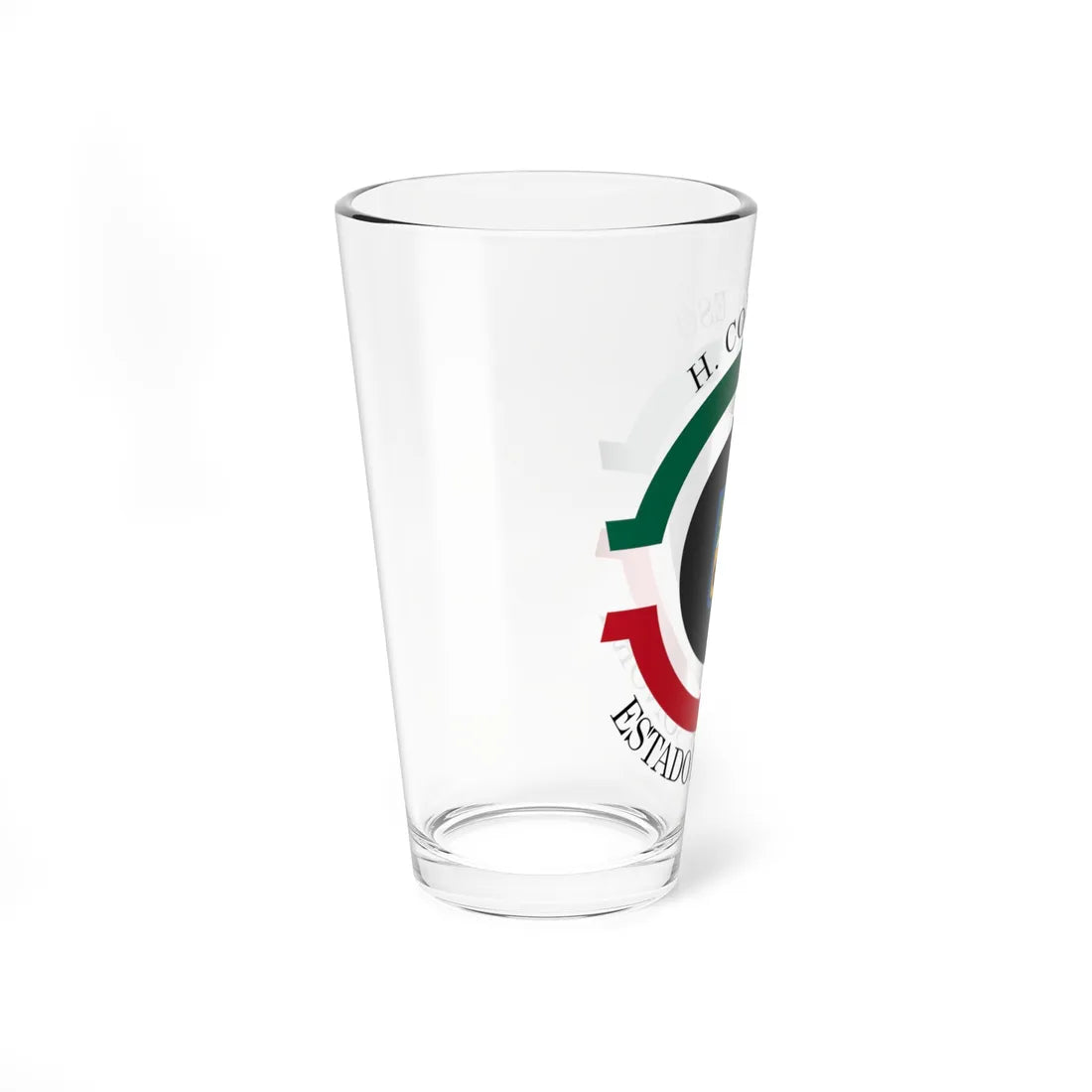 Coat of arms of the Sonora Congress (Mexico) (Coat of Arms) Pint Glass 16oz - Go Mug Yourself