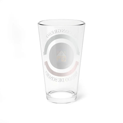 Coat of arms of the Sonora Congress (Mexico) (Coat of Arms) Pint Glass 16oz - Go Mug Yourself