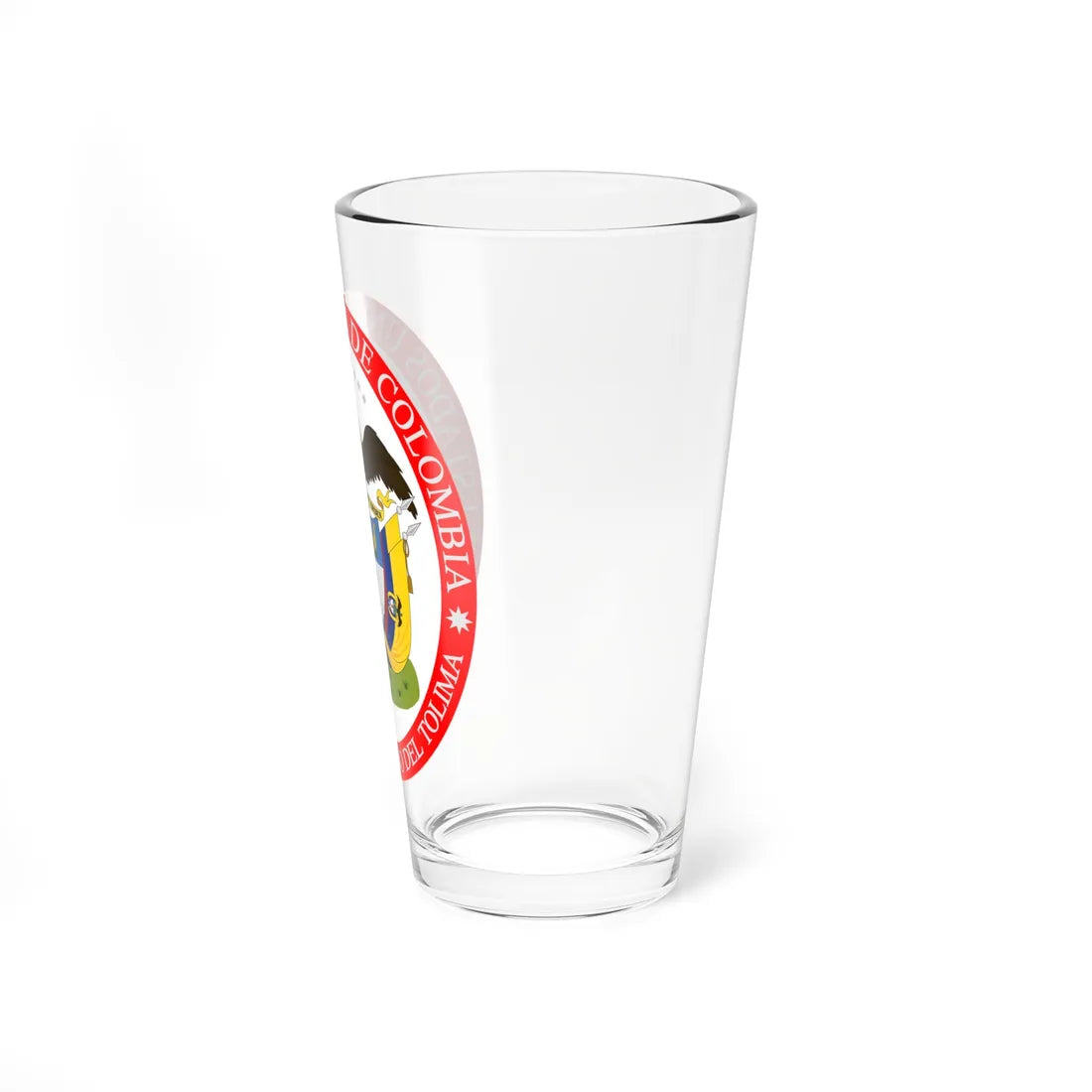 Coat of arms of the Sovereign State of Tolima (Colombia) (Coat of Arms) Pint Glass 16oz - Go Mug Yourself