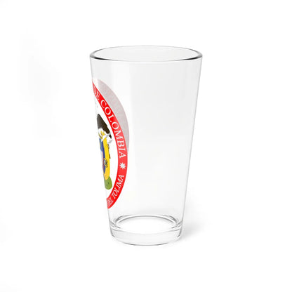 Coat of arms of the Sovereign State of Tolima (Colombia) (Coat of Arms) Pint Glass 16oz - Go Mug Yourself