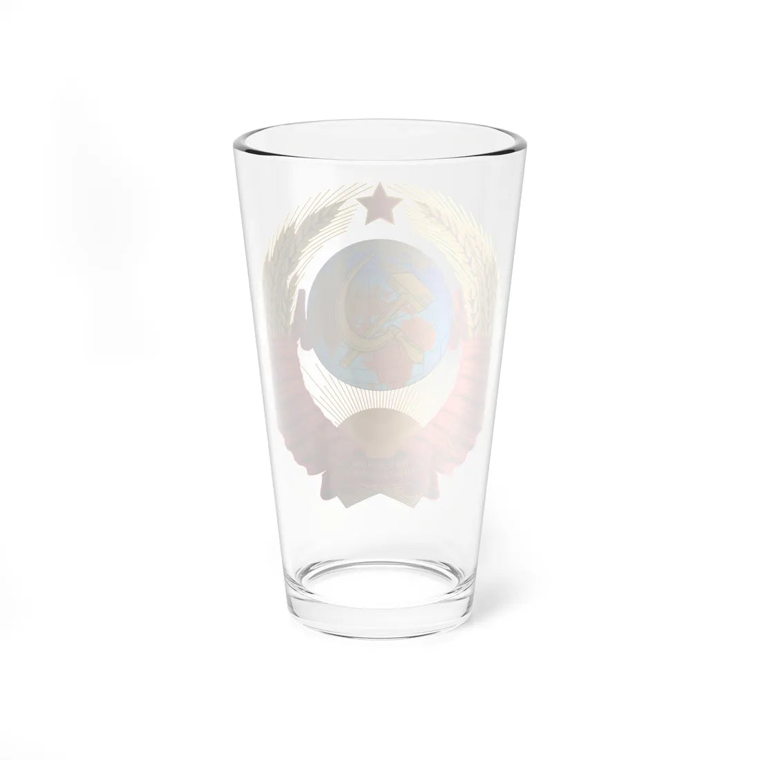 Coat of arms of the Soviet Union 1956-1991 (Soviet Union) (Coat of Arms) Pint Glass 16oz - Go Mug Yourself