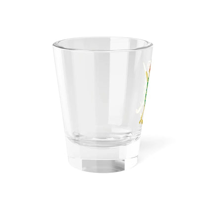 Coat of Arms of the Spanish Amy Infrastructures Direction (Spain) (Coat of Arms) Shot Glass 1.5oz - Go Mug Yourself