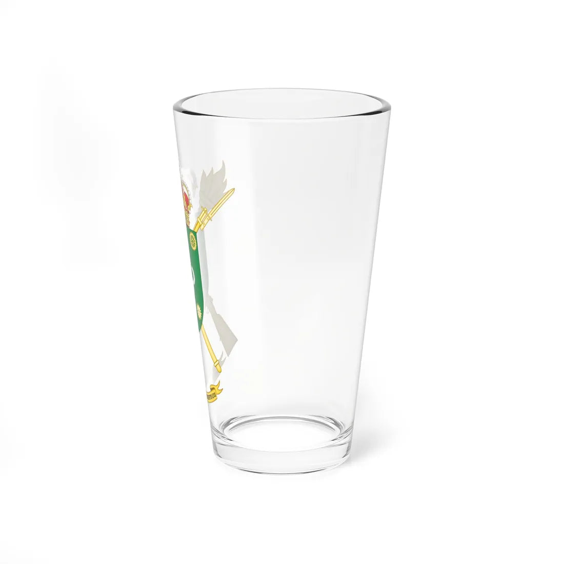 Coat of Arms of the Spanish Army 1st-11 Supply Group (Spain) (Coat of Arms) Pint Glass 16oz - Go Mug Yourself