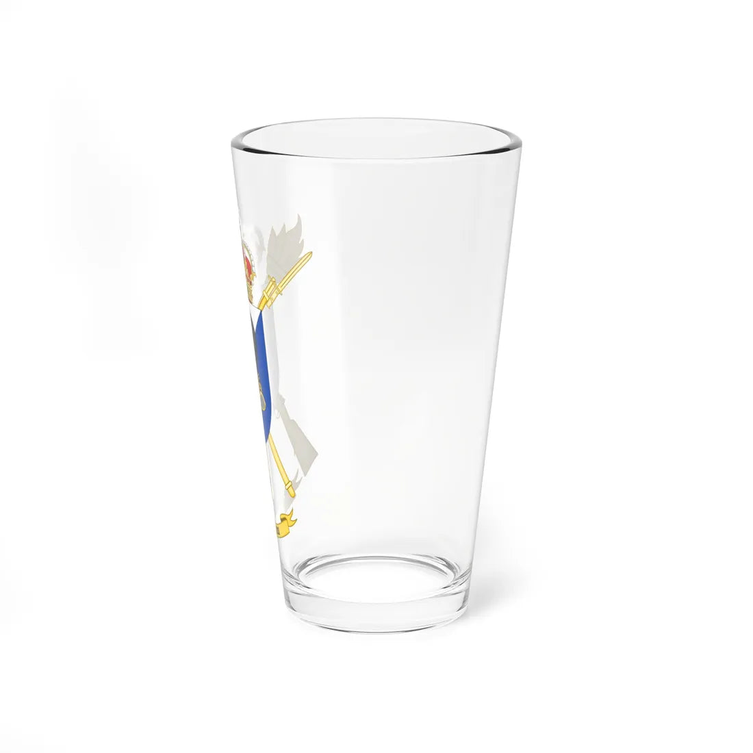 Coat of Arms of the Spanish Army 1st-21 Supply Group (Spain) (Coat of Arms) Pint Glass 16oz - Go Mug Yourself