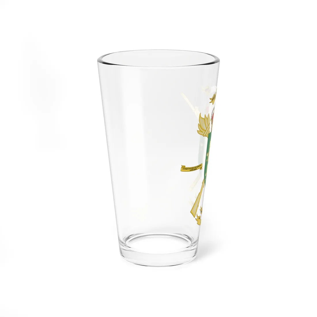 Coat of Arms of the Spanish Army 1st-41 Supply Group (Spain) (Coat of Arms) Pint Glass 16oz - Go Mug Yourself