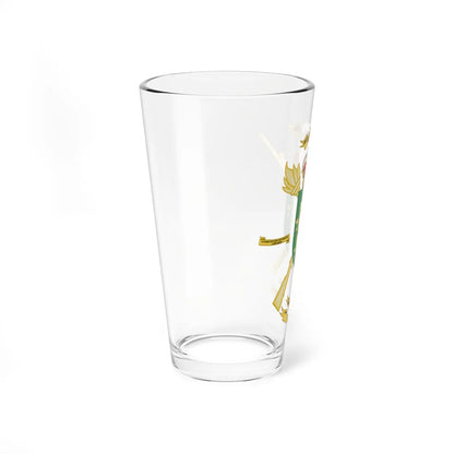 Coat of Arms of the Spanish Army 1st-41 Supply Group (Spain) (Coat of Arms) Pint Glass 16oz - Go Mug Yourself