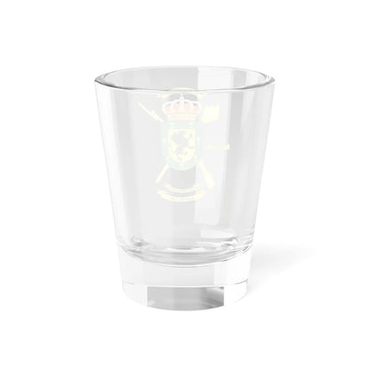 Coat of Arms of the Spanish Army 1st-41 Supply Group (Spain) (Coat of Arms) Shot Glass 1.5oz - Go Mug Yourself