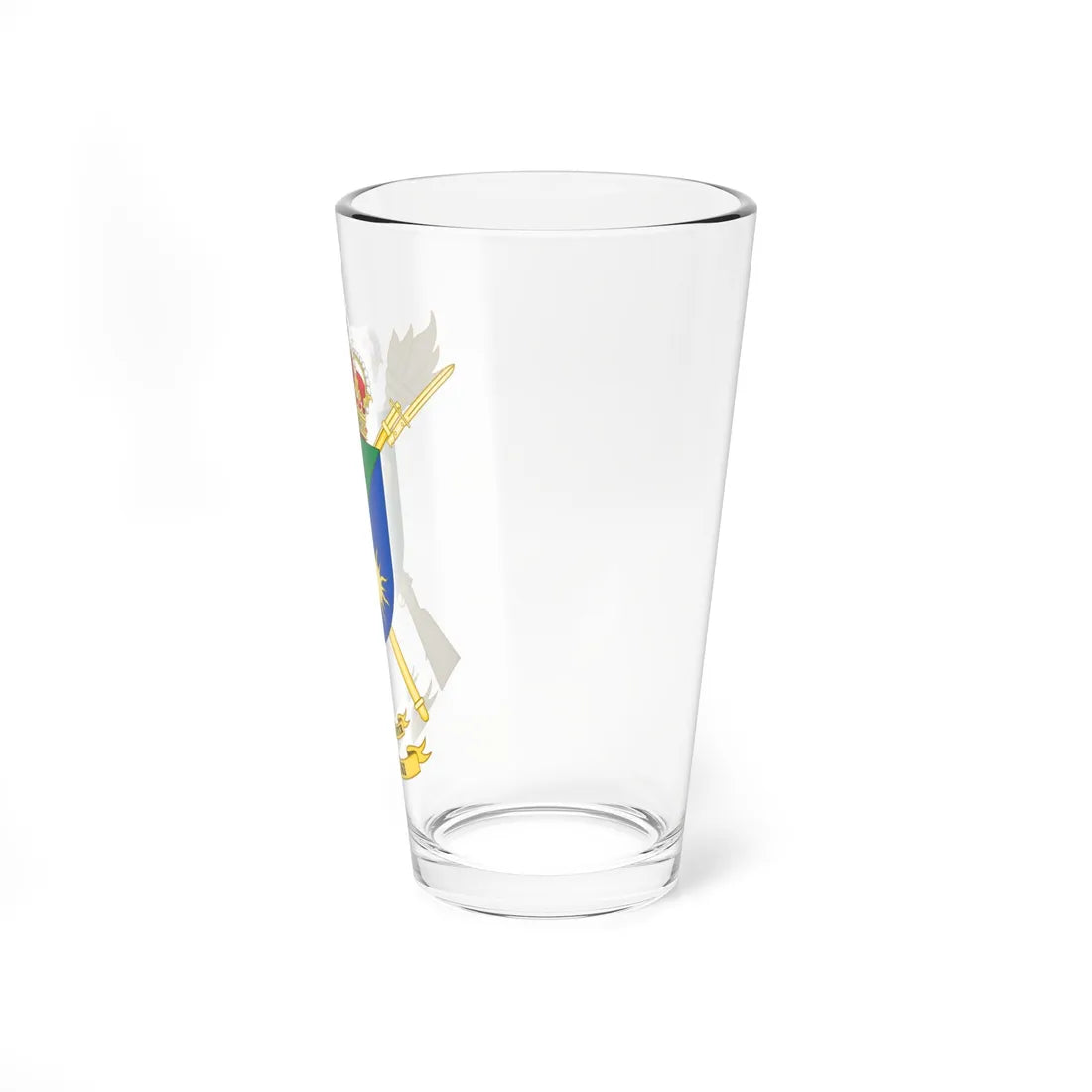 Coat of Arms of the Spanish Army 1st-61 Supply Group (Spain) (Coat of Arms) Pint Glass 16oz - Go Mug Yourself