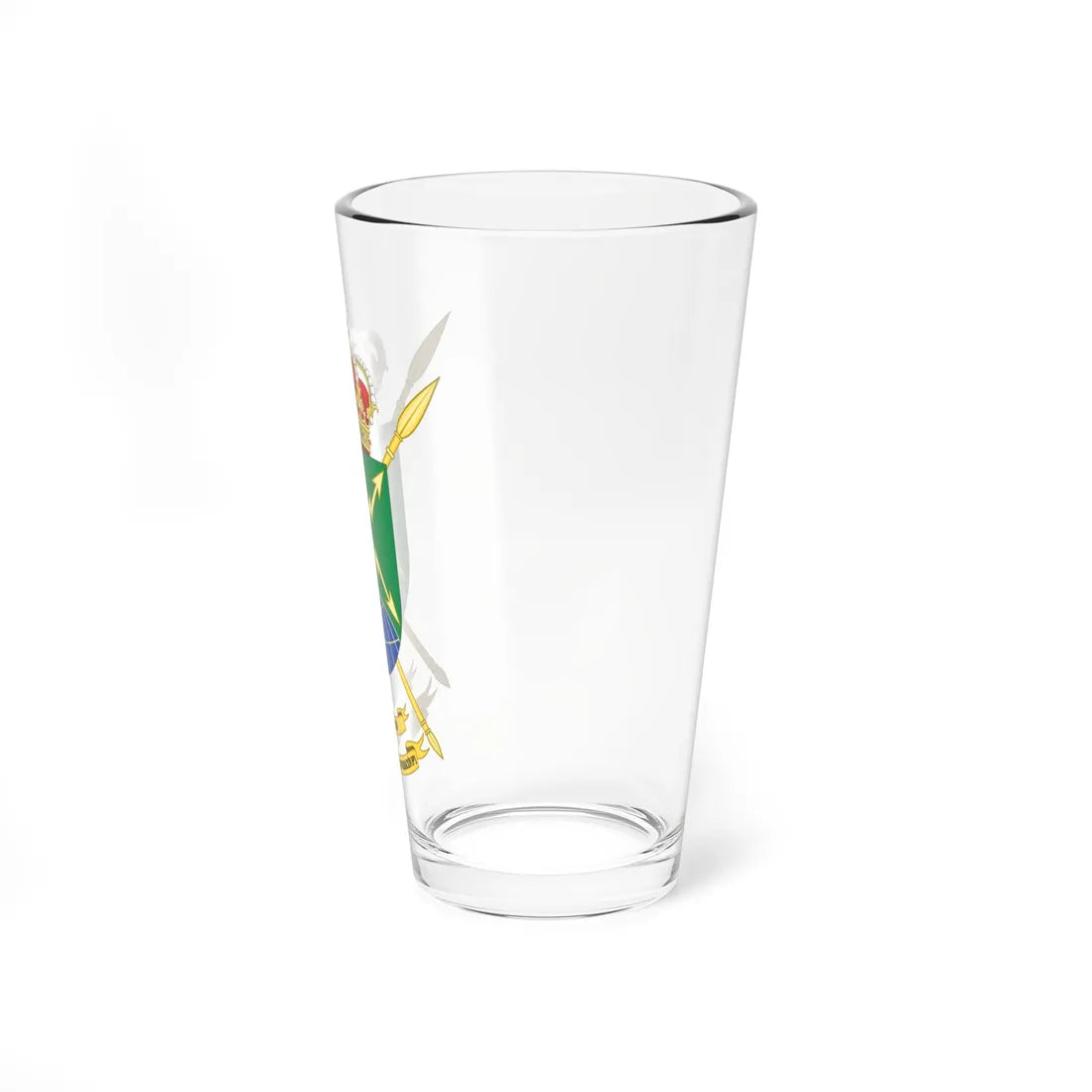 Coat of Arms of the Spanish Army 1st Information Operations Regiment (Spain) (Coat of Arms) Pint Glass 16oz - Go Mug Yourself