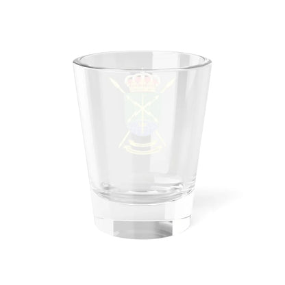 Coat of Arms of the Spanish Army 1st Information Operations Regiment (Spain) (Coat of Arms) Shot Glass 1.5oz - Go Mug Yourself