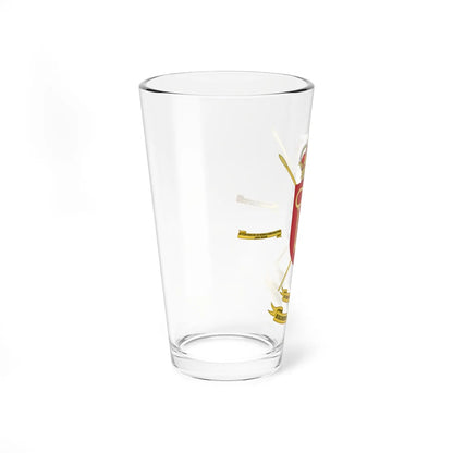Coat of Arms of the Spanish Army 1st Intelligence Regiment (Spain) (Coat of Arms) Pint Glass 16oz - Go Mug Yourself