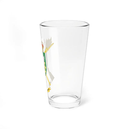 Coat of Arms of the Spanish Army 412th Logistics Services and Mechanical Workshops Unit (Spain) (Coat of Arms) Pint Glass 16oz - Go Mug Yourself