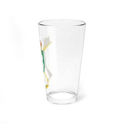 Coat of Arms of the Spanish Army 612th Logistics Services and Mechanical Workshops Unit (Spain) (Coat of Arms) Pint Glass 16oz - Go Mug Yourself