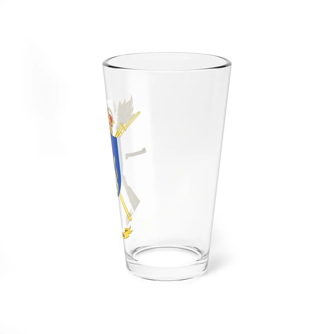 Coat of Arms of the Spanish Army 6th-41 Logistics Maintenance Group (Spain) (Coat of Arms) Pint Glass 16oz - Go Mug Yourself