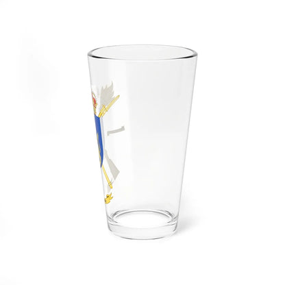 Coat of Arms of the Spanish Army 6th-41 Logistics Maintenance Group (Spain) (Coat of Arms) Pint Glass 16oz - Go Mug Yourself