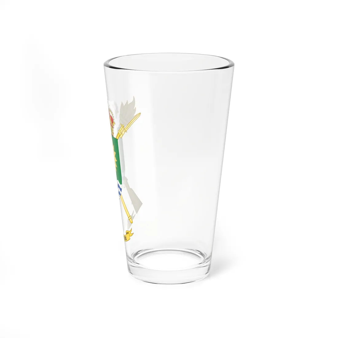 Coat of Arms of the Spanish Army 6th-81 Logistics Maintenance Group (Spain) (Coat of Arms) Pint Glass 16oz - Go Mug Yourself