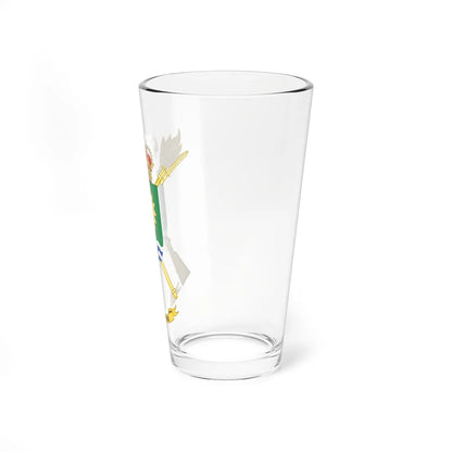 Coat of Arms of the Spanish Army 6th-81 Logistics Maintenance Group (Spain) (Coat of Arms) Pint Glass 16oz - Go Mug Yourself