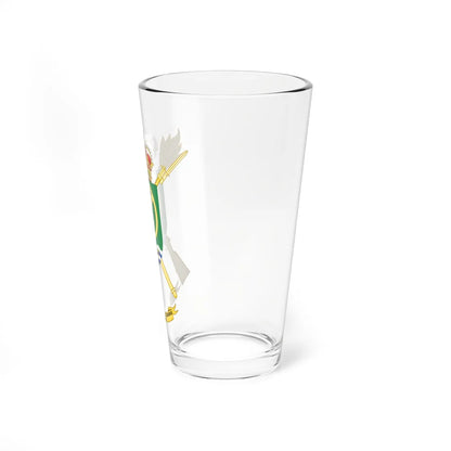 Coat of Arms of the Spanish Army 812th Logistics Services and Mechanical Workshops Unit (Spain) (Coat of Arms) Pint Glass 16oz - Go Mug Yourself