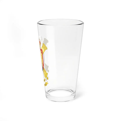 Coat of Arms of the Spanish Army Air Defence Command (Spain) (Coat of Arms) Pint Glass 16oz - Go Mug Yourself