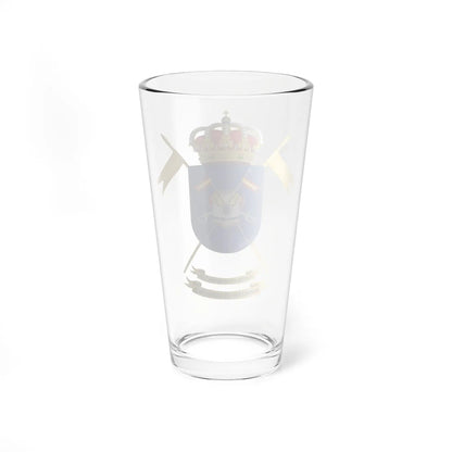 Coat of Arms of the Spanish Army Cavalry Forces Inspectors Office (Spain) (Coat of Arms) Pint Glass 16oz - Go Mug Yourself